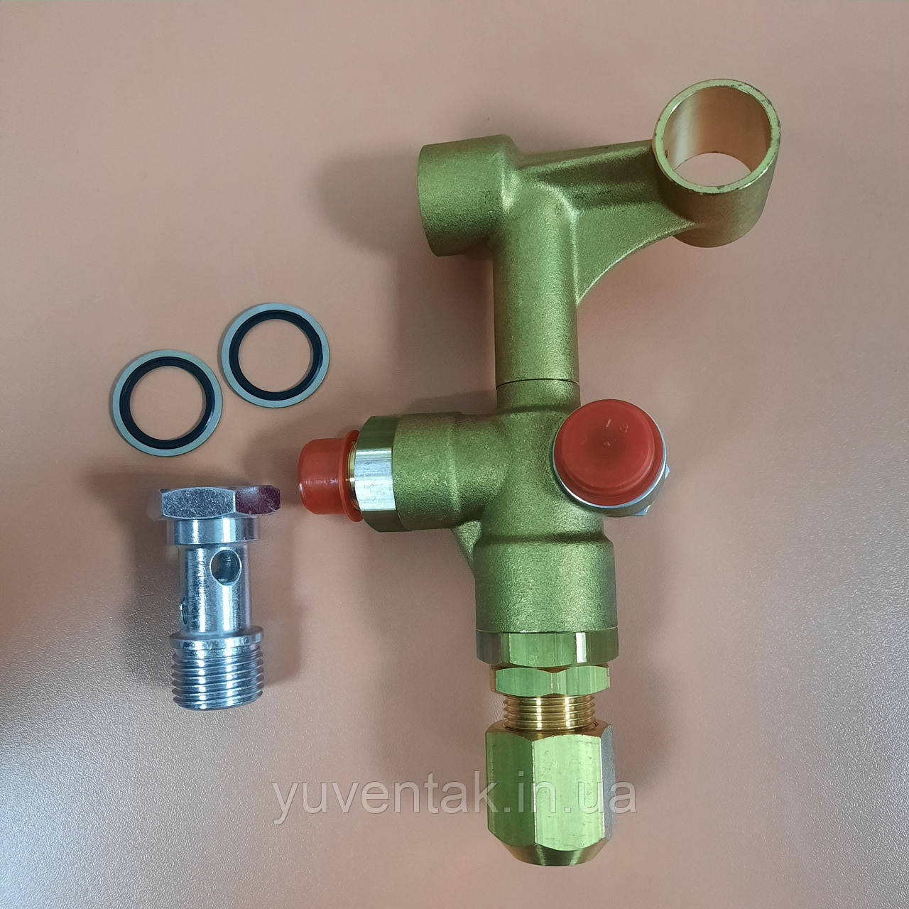 Байпас HAWK VBT, для апаратів високого тиску, 210bar., 1/2IG/3/8IG, 25л/хв.