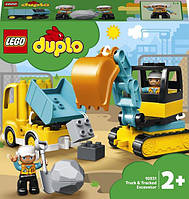 Конструктор Lego Duplo Грузовик и гусеничный экскаватор 10931