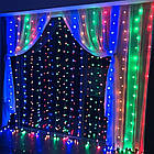 Світлодіодна гірлянда водоспад Xmas 240-M LED 3 м х 2 м Мультикольорова Лучшая цена, фото 2