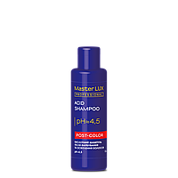 Шампунь кислотный после окрашивания волос Master LUX Professional Acid Shampoo Post Color 100 мл (19246Gu)