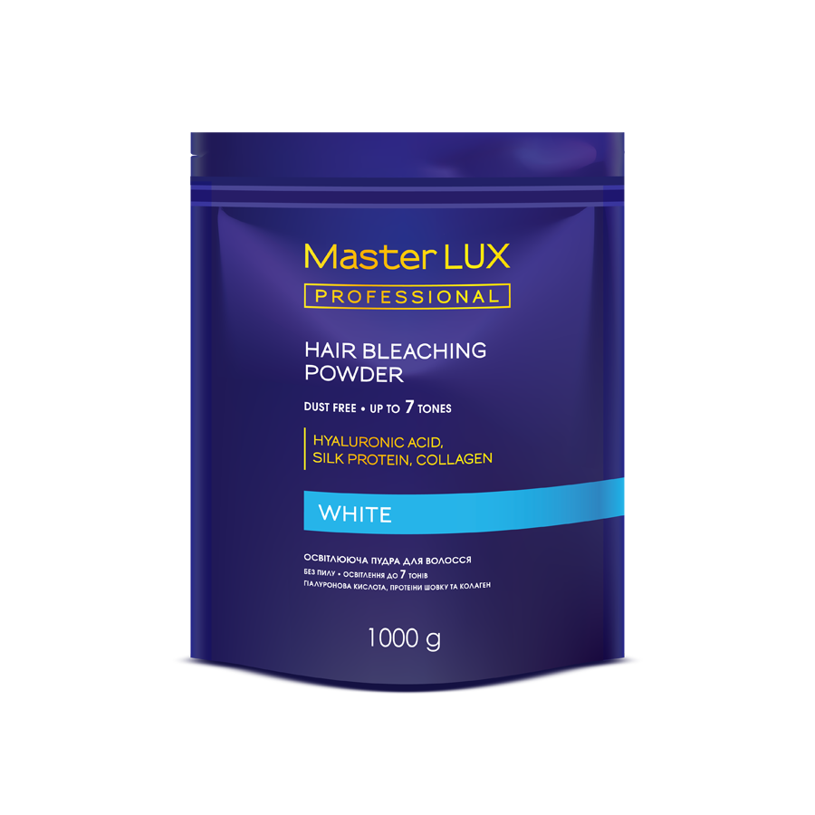 Пудра освітлююча Master LUX Professional Hair Bleaching Powder White 1000, фото 1