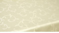 Скатертина 160*150 з тканини Журавинка колір шампань