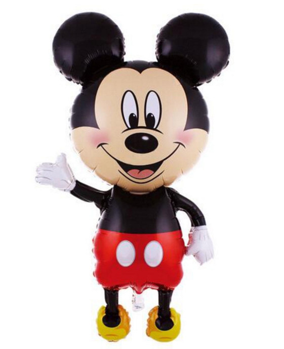 Фольгована кулька фігура Мікі Маус 63х114 см, фото 1