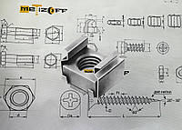 Гайка закладная М3х5.3 В(1-1.6) AN87