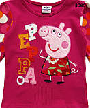 Кофта Peppa Pig для дівчинки. 92, 116 см, фото 3