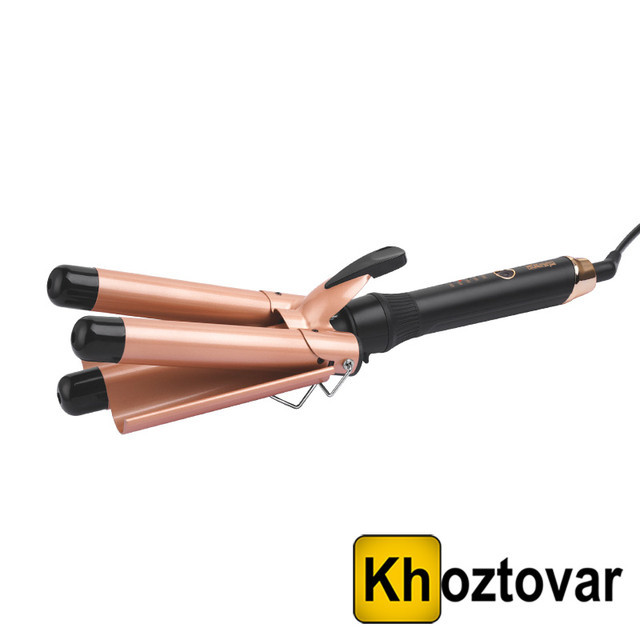 Потрійна плойка для волосся DSP 20174A, фото 1