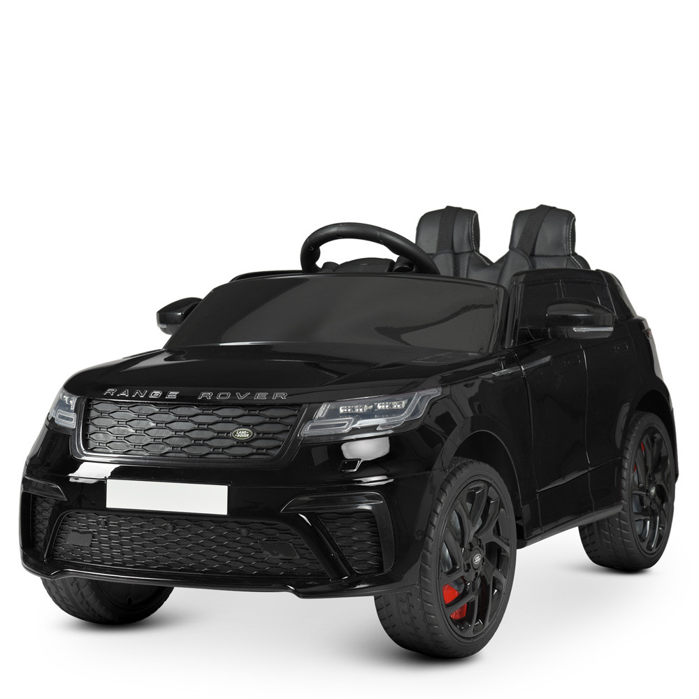 Дитячий двомісний електромобіль джип Bambi M 4841EBLRS-2 Land Rover / музика світло MP3 Чорний Автопокраска**
