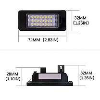 LED підсвітка номера для VW (Фольцваген) PASSAT B6 Variant 5D / R36 06-10, фото 3