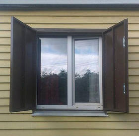 Ставні на вікна з металу антивандальні