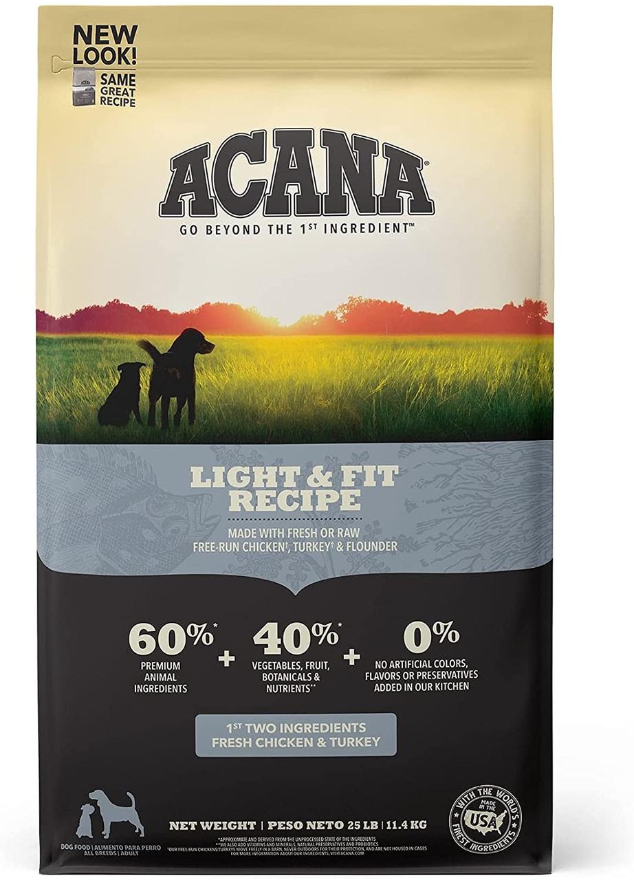 Сухий корм Acana (Акана) Adult Light and Fit для собак з надмірною вагою 2 кг