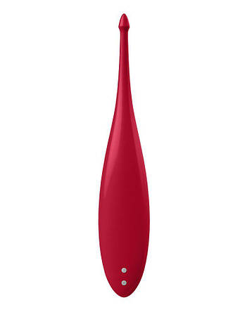 Вібратор для клітора Satisfyer Twirling Fun Poppy Red | Limon, фото 2