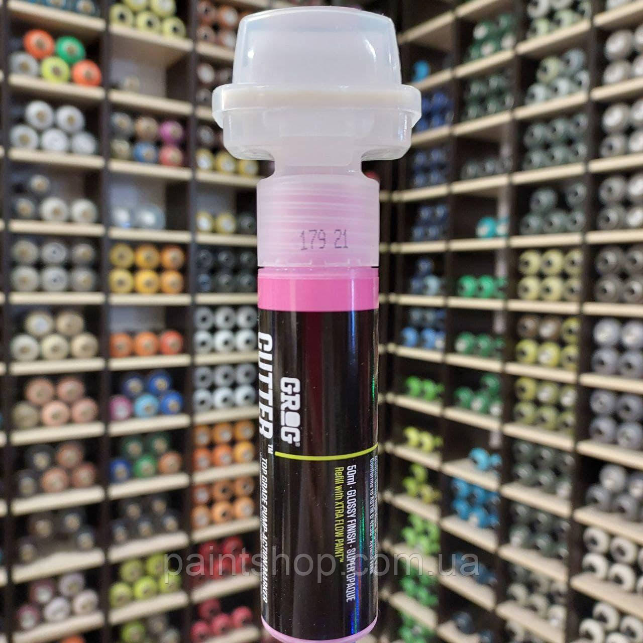 Маркер спиртовий Grog Cutter 30 XFP Jellyfish Fuchsia (Рожевий) 30 мм, фото 1