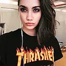 Жіноча стильна футболка thrasher magazine | різні кольори, фото 2