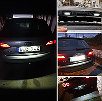 LED підсвітка номера для SEAT (Сеат) Alhambra 11+, Ibiza 09-+, фото 4