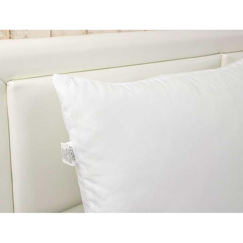 Силиконовая подушка для сна 70х70 белая микрофибра силиконизированые шарики (313.52СЛУ) - фото 2 - id-p1566834722