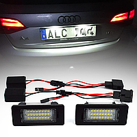 LED подсветка номера для AUDI (Ауди) A1 A4 A5 A6 A7 Q5 TT