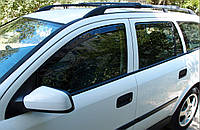 Дефлектори вікон (вставні!) вітровики Opel Astra G 1998-2004 5D 4шт. Combi, HEKO, 25334