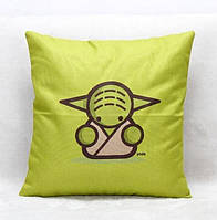 Наволочка Star Wars (Polyester & Linen) Yoda