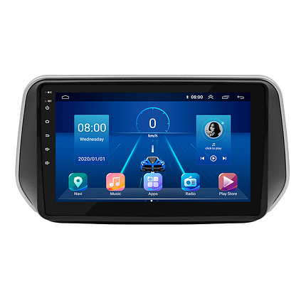 Штатна магнітола 10" Lesko для Hyundai Santa Fe IV 2018-2021 6/128Gb 4G Wi-Fi GPS Top Хюндай, фото 1