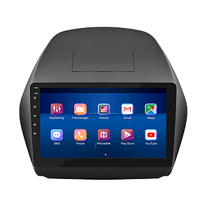 Штатна магнітола Lesko для Hyundai Tucson II 2009-2015 екран 10" 4/32Gb/4G/ Wi-Fi/CarPlay Top Android, фото 2