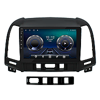 Штатная магнитола Lesko Hyundai Santa Fe 2009-2012 9" 4+32 4G+CarPlay Андроид 11 GPS Premium Функция запи 17шт
