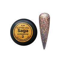 Гель SAGA Glitter Opal