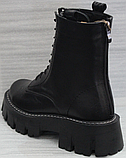 Черевики високі жіночі шкіряні від виробника модель ЛС22-2010, фото 4