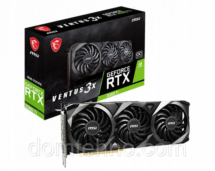 Відеокарта MSI GeForce RTX 3060 Ti VENTUS 3X 8G OC