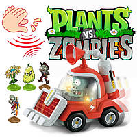 Интерактивная Игрушка Зомби Босс на Машине Растения против Игровой Набор Зомби Plants vs Zombies (00027)