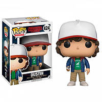 Фігурка Funko Pop Фанко Поп Дуже дивні справи Дастін Stranger Things Dustin 10 см U ST GD 424