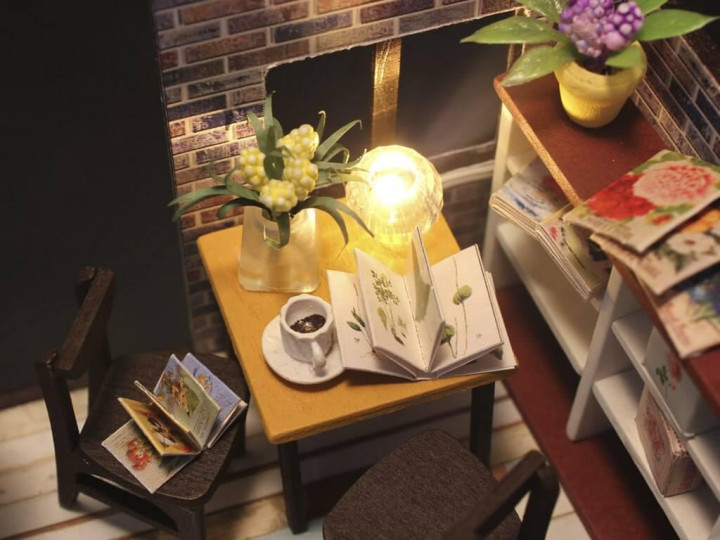3D Румбокс Кафе "Coffee House" M027 DIY DollHouse (ID1309256881), цена