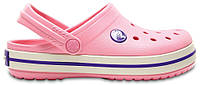 Кроксы сабо Детские Crocband Kids Peony Pink/Stucco J2 33-34 20,8 см Розовый