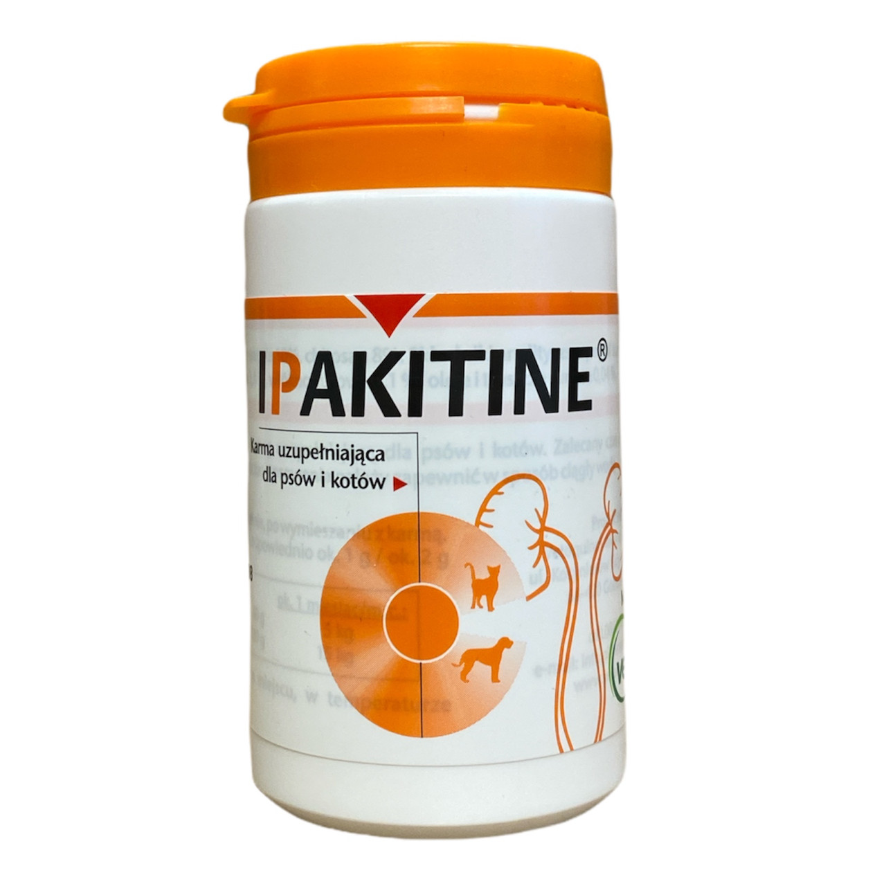 Ипакитине (Ipakitine) 60 г (до 09.2026) пищевая добавка для лечения ХПН у кошек и собак - фото 2 - id-p1268073758