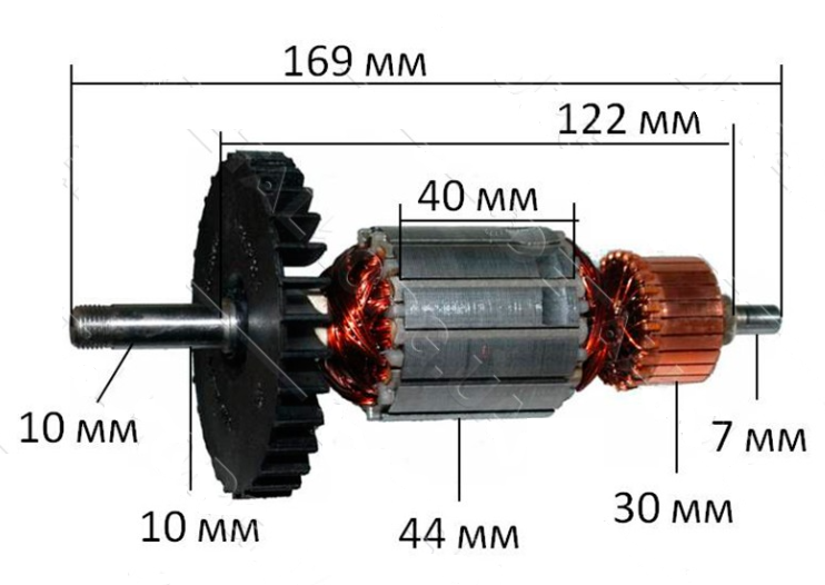 Якір болгарки DeWalt DW831, фото 1