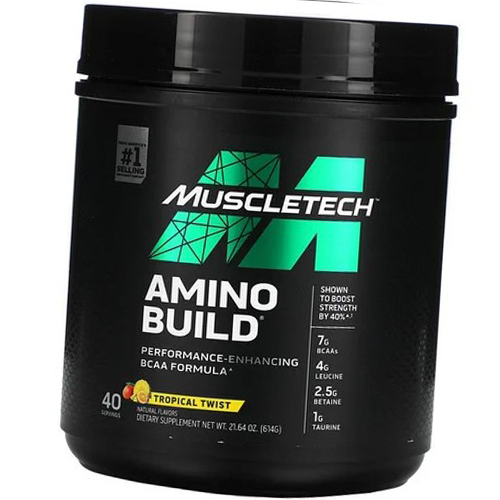 Кращі комплексні амінокислоти в порошку MuscleTech Amino Build 614 g
