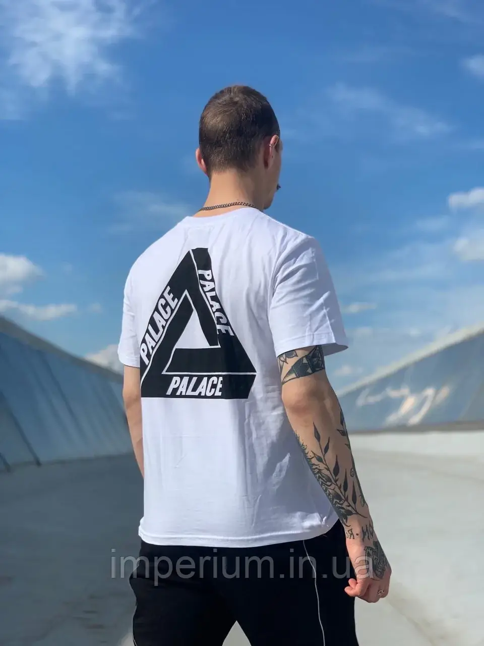 Стильна футболка унісекс з логотипом palace | різні кольори