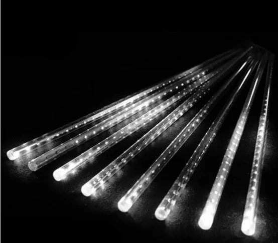 Гірлянда тануть бурульки RD-109 50 см Біла Лучшая цена, фото 1