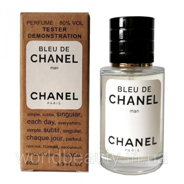Мужские духи Bleu De Chanel Блю Де Шанель 60 мл ОАЭ (лиц) аромат запах ...