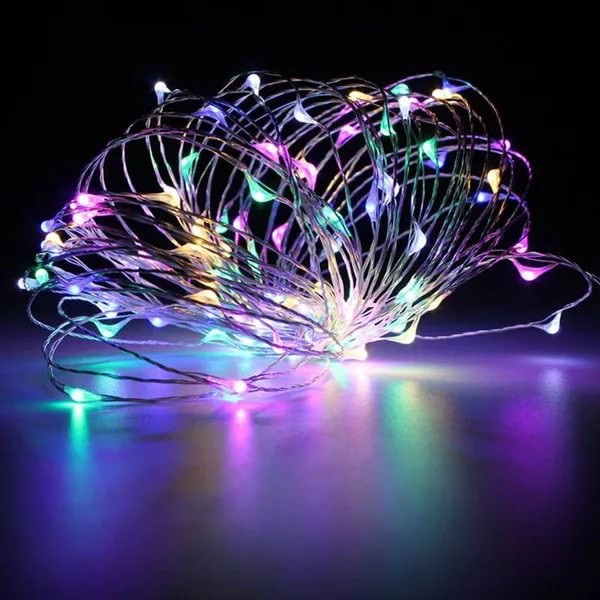 Гірлянда роса RD-9024 100 LED 10 м Мультикольорова Лучшая цена, фото 1