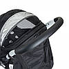 Прогулянкова коляска Yoya 175A+ Premium Edition Mickey Міккі рама біла, колеса ч/б, фото 3