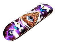 Скейтборд деревянный от Fish Skateboard "Eye"