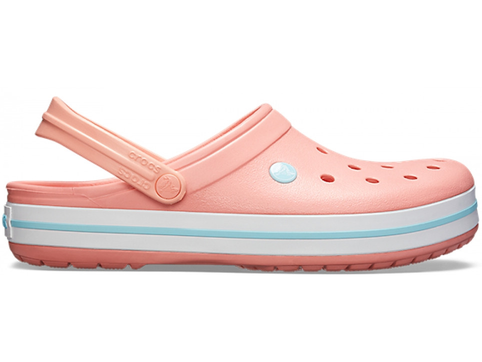 Крокси сабо Жіночі Crocband Melon/Ice Blue M6-W8 38-39 23,8 см Персиковий