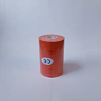 Кинезио тейп Kinesiology Tape 10см х 5м помаранчевий