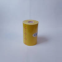 Кинезио тейп Kinesiology Tape 10см х 5м жовтий
