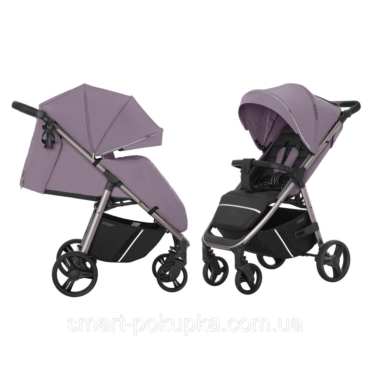 Прогулянкова коляска CARRELLO Bravo CRL-8512/1 Elephant Grey +дощовик L /1/
