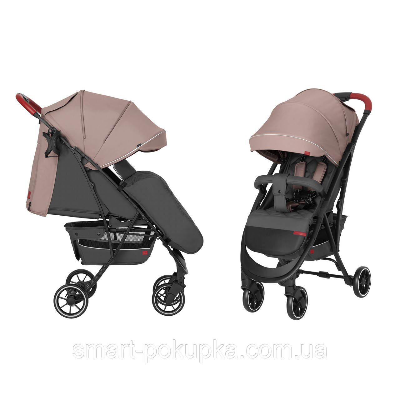 Прогулянкова коляска CARRELLO Gloria CRL-8506 Frost Beige +дощовик /1/