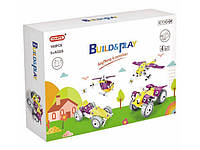 Конструктор Build&Play 4 в 1 Гонки 100 эл. (J-7743)