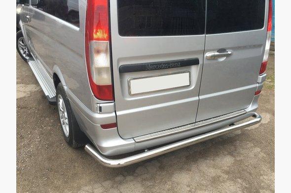 Задня дуга AK005 (нерж) Mercedes Vito W639 2004-2015