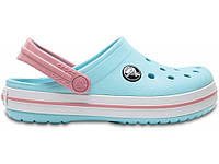 Кроксы сабо Детские Crocband Kids Ice Blue/White C10 27-28 16,6 см Светло-голубой