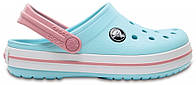 Кроксы сабо Детские Crocband Kids Ice Blue/White C11 28-29 17,4 см Светло-голубой